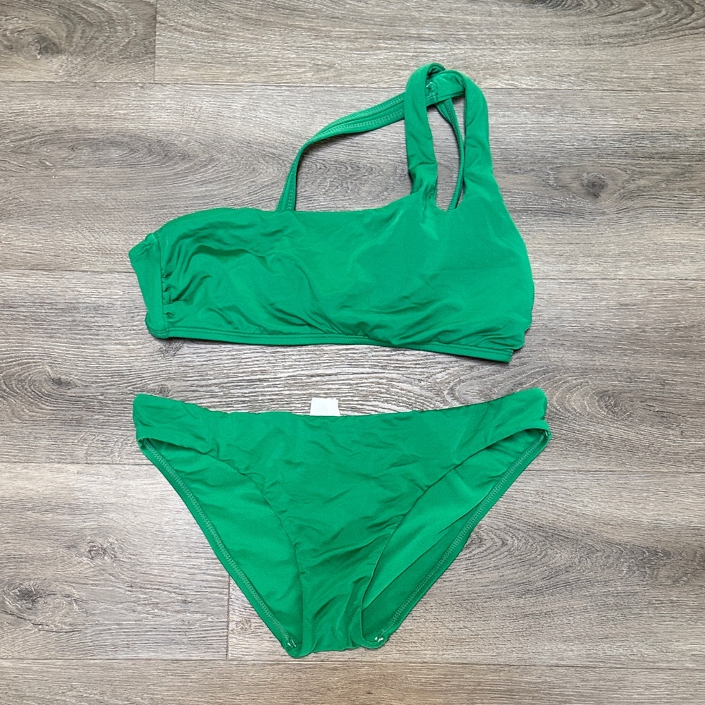 Gibson Latimer Vibrant Green Bikini Set
